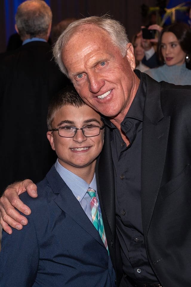 Greg Norman and Joseph Campione