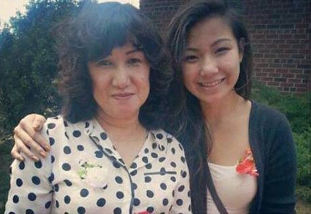 Julie Chau and mom